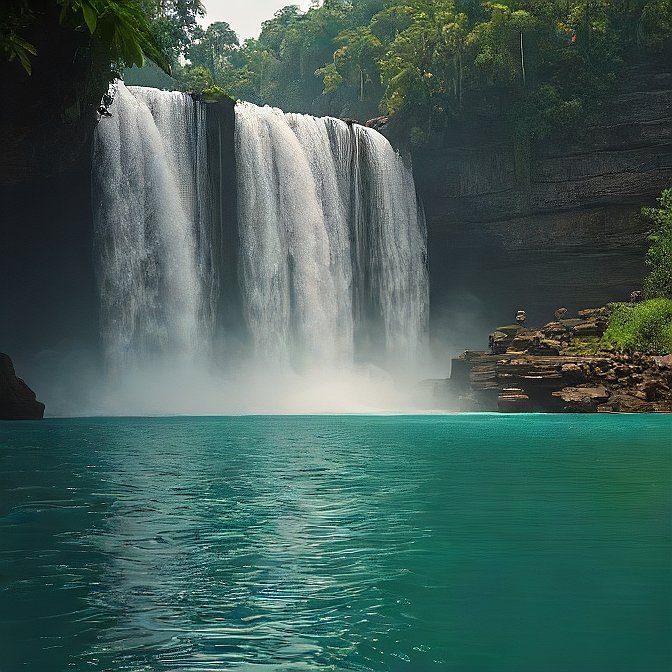tegenungan waterfall