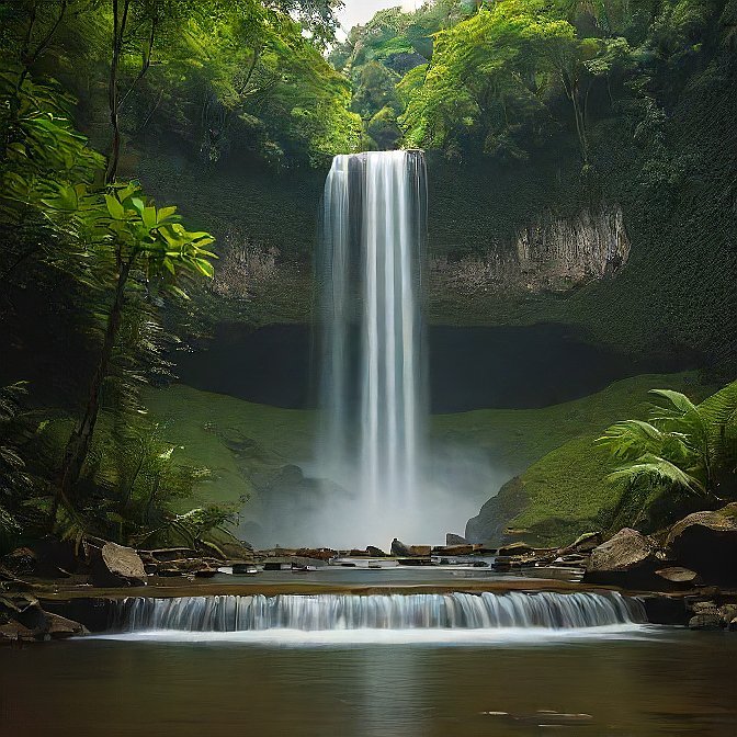 5 Caracol WATERFALL 2