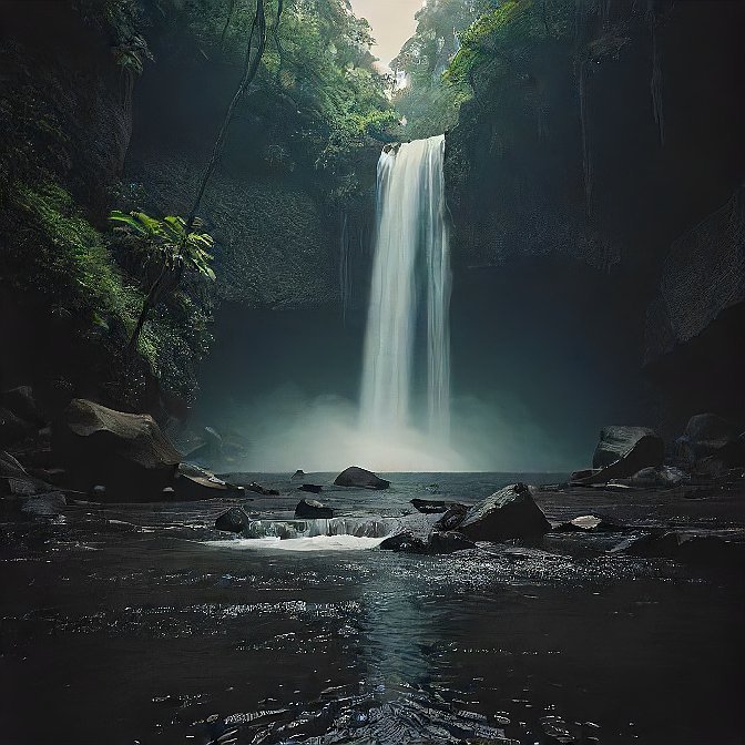 tukad cepung waterfall